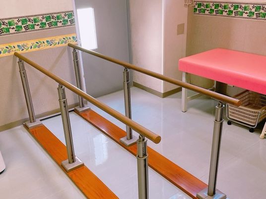 歩行訓練用の廊下  