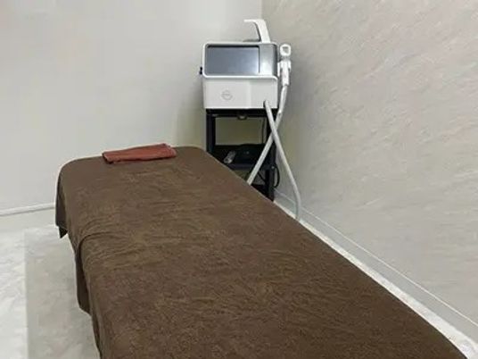 理美容室の施術台  