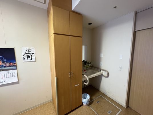 洗面台とクローゼット  