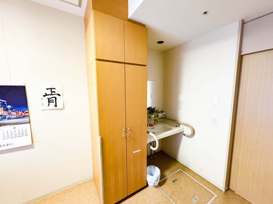 手洗い場がある洗面台