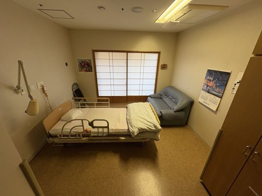 静かな和室の居室