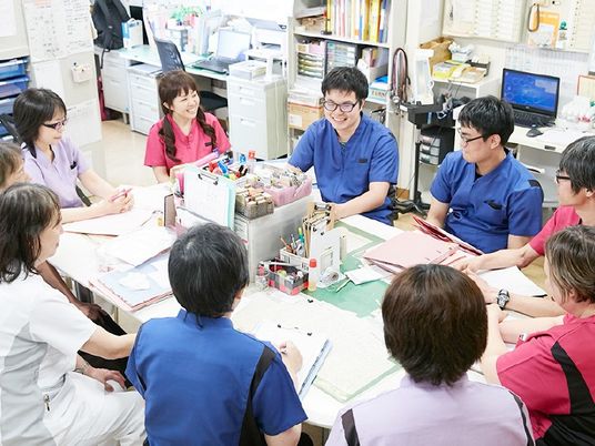 スタッフの会議室  