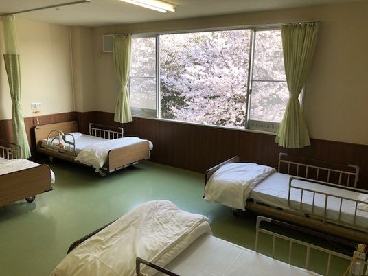 ゆったりした居室の様子
