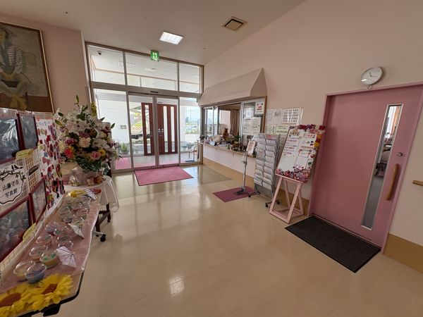 温かい雰囲気の入口