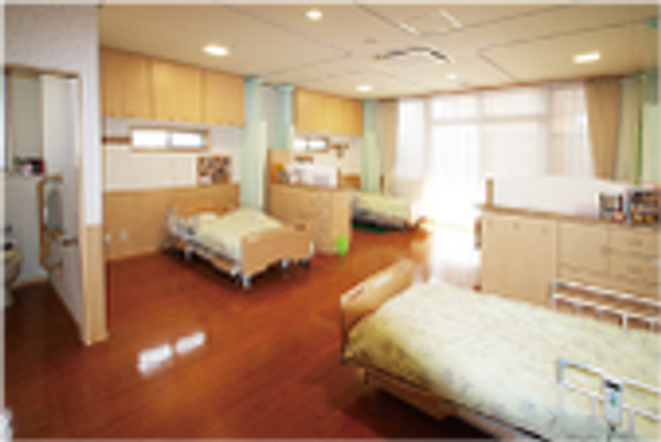 ゆったりとした居室