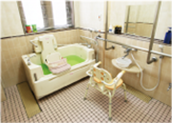 安全設計の浴室