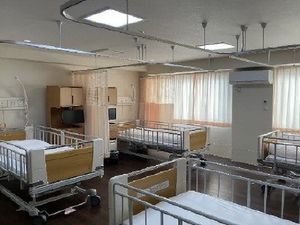 居室のベッド配置  