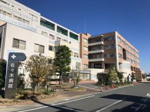 病院の外観  