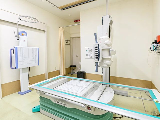 機能訓練室の撮影箇所  