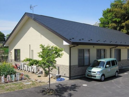 平屋の外観  