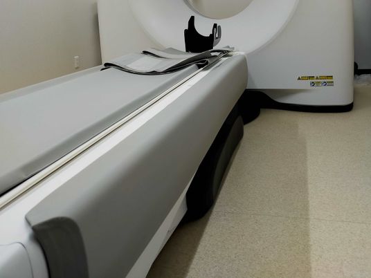 機能訓練室の検査機器  