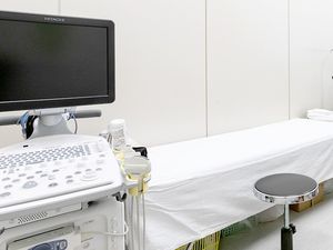 機能訓練室の検査機器  