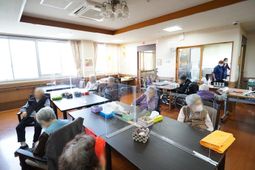 コミュニケーション活発な居室