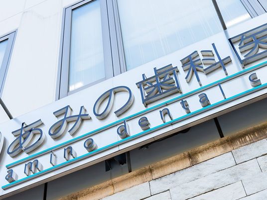 歯科医院の看板  