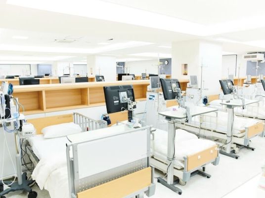 機器が並ぶ機能訓練室