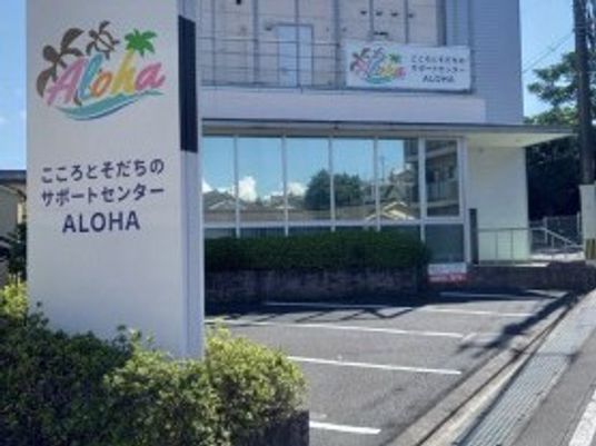 施設の外観看板  