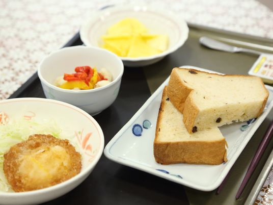 栄養バランスの取れた食事