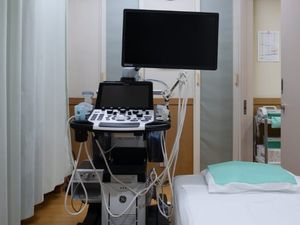 機器が置かれた機能訓練室  