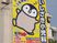 看板のぺんぎんイラスト  