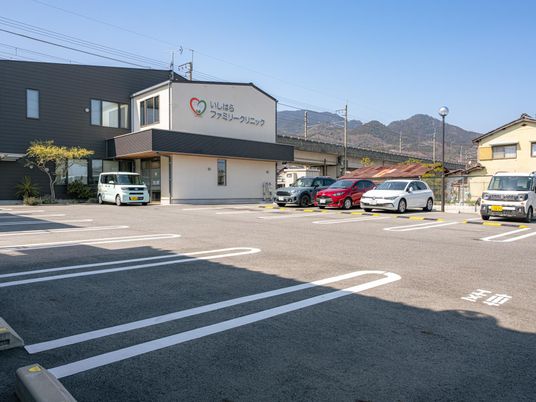 駐車場のある外観  