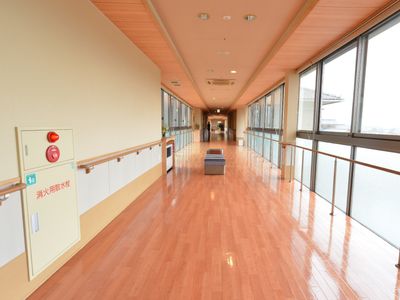 清潔感のある廊下