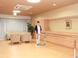 歩行訓練スペースの様子