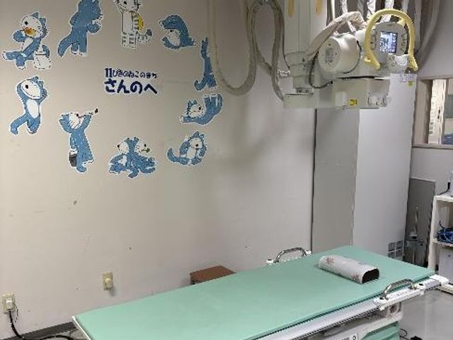 機器のある浴室  