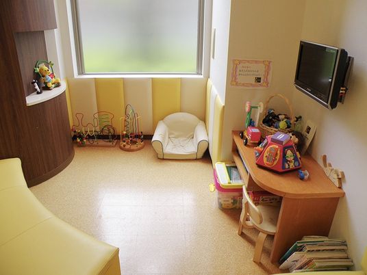 遊び道具ある小部屋  