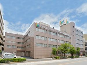 施設外観の建物  