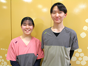 スタッフ2人の集合