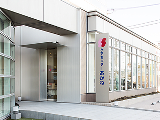 看板があるエントランス