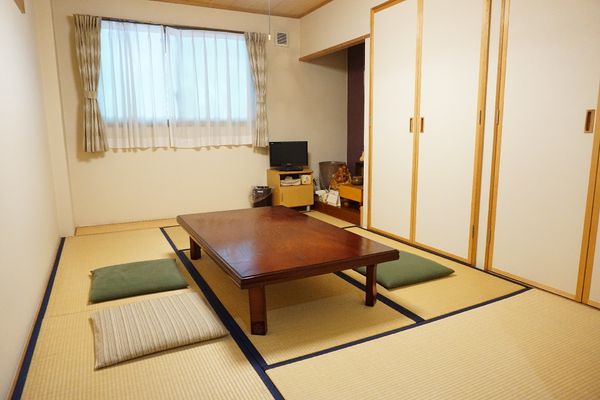 和室の居間