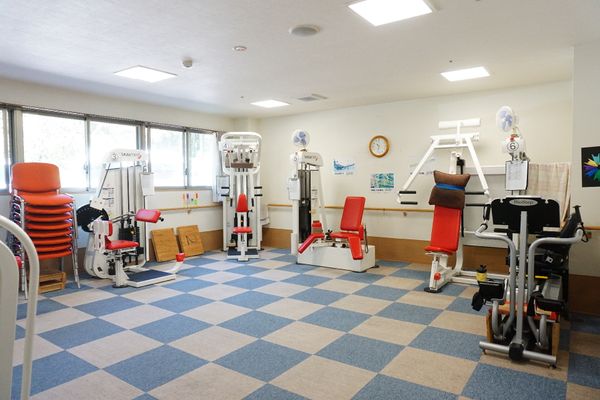 充実した機能訓練室