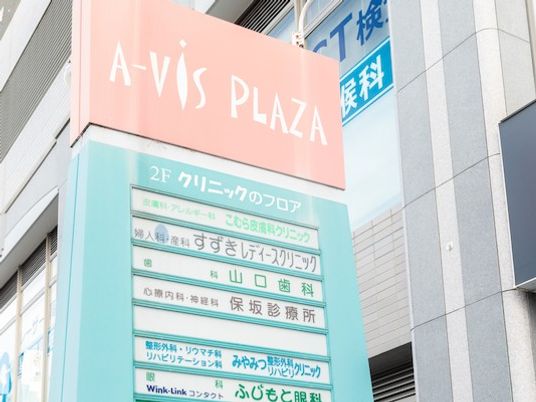 クリニック案内看板  