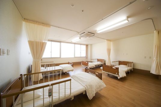 自然光が注ぐ居室