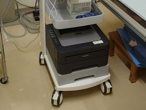 プリンター付きワゴン  