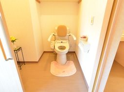 清潔なトイレの様子