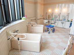 清潔な浴室の設備