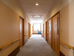 清潔感のある廊下
