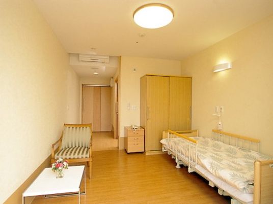 清潔な居室の一角