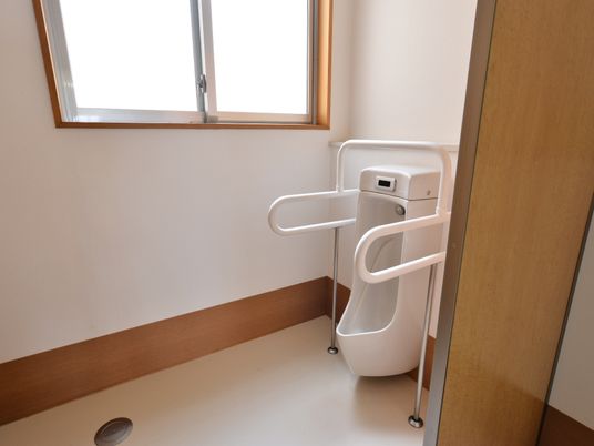 清潔なトイレ設備