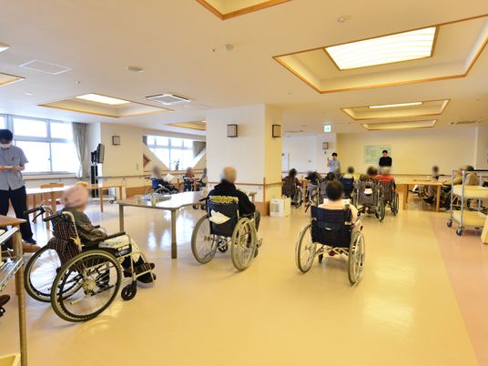 機能訓練室の利用風景