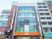 看板のある外観  