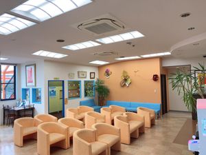 明るい休憩室  