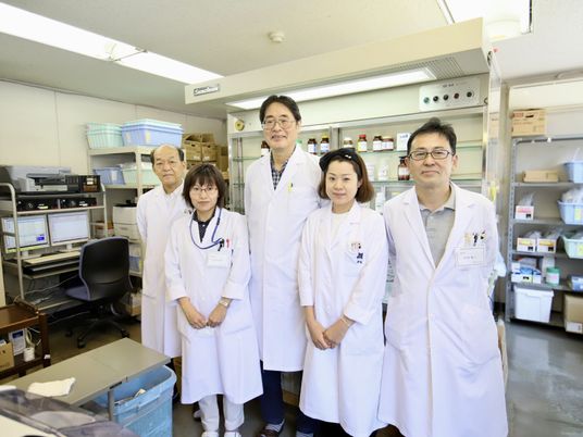 薬剤室のスタッフ  