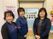 スタッフ3人のエントランス  