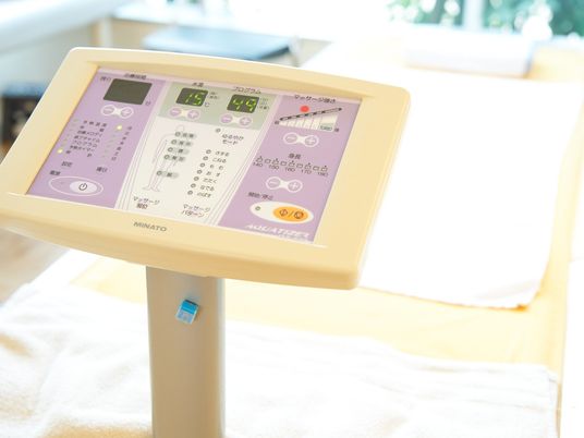 機器の操作パネル  