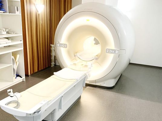 機能訓練室の検査機器  