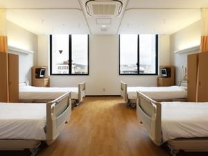 明るい多床居室