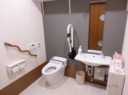 バリアフリーなトイレ